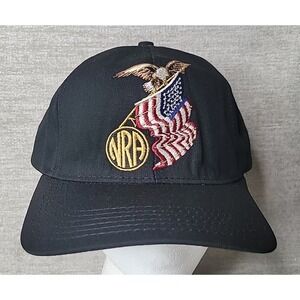 NRA National Rifle Association Millennium Golden Eagle Member Made in USA Hat